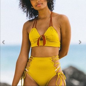 Lace-Up Hi Kini Bottoms